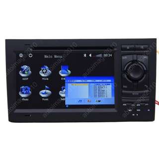   Audi A4 Car GPS Navigation Radio TV Bluetooth USB MP3 IPOD DVD Player