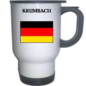 Germany   KRUMBACH White Stainless Steel Mug