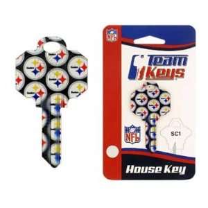  Pittsburgh Steelers Schlage House Key 