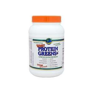 Whey Protein Greens+ Orange Greensicle by Greens Plus (26.3 oz. Powder 