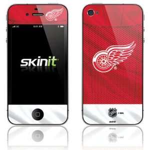  Detroit Red Wings Home Jersey iPhone 4 Skin: Sports 