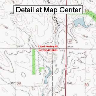  Map   Lake Hurley NE, South Dakota (Folded/Waterproof) Sports