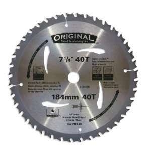   Inch 40 Tooth C3 Carbide Tooth Circular Saw Blade: Home Improvement