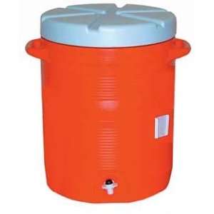  5 Gallon Orange Beverage Cooler: Kitchen & Dining