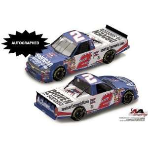  Action 124 Scale Autographed Ryan Newman First Win Truck 