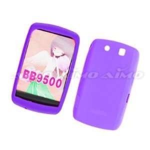Blackberry Storm 9530 Thunder 9500 Soft Thick Silicone Protector Skin 