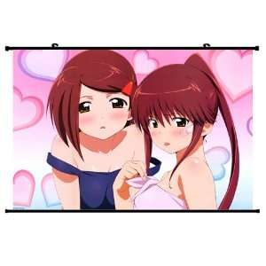  Kiss×Sis Anime Wall Scroll Poster (24*16) Support 