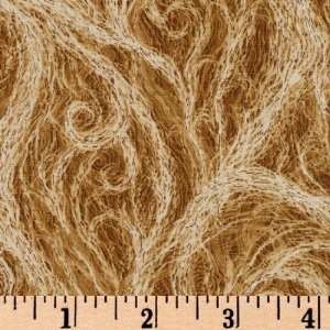  44 Wide The Wild Side Swirls Natural Fabric By The Yard 
