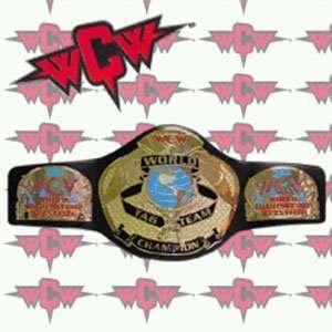   : WCW TAG TEAM CHAMPIONSHIP MINI REPLICA WRESTLING BELT: Toys & Games