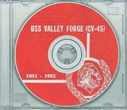 USS Valley Forge CV 45 1951 52 3rd Korea Cruise Book CD  