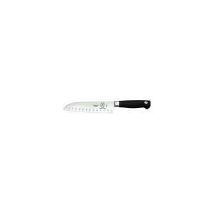 Mercer Cutlery Genesis 7 Forged Santoku Knife, Steel/Black:  