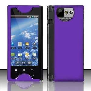 Dr Purple Rubberized Hard Case Phone Cover Kyocera Echo  