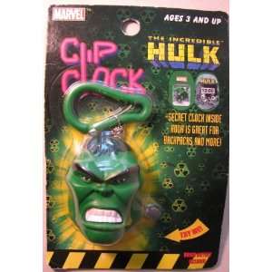  The Incredible Hulk Clip Clock (keychain/watch): Toys 