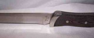 BUCK CARVING KNIFE * Fixed Handle 14 GREAT LOOK  