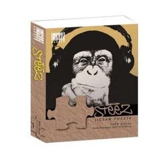    Steez   Headphone Monkey 1000pc Jigsaw Puzzle Toys & Games