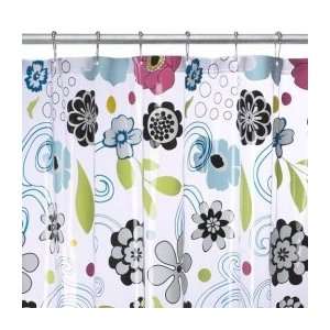 Psychedelic Floral Shower Curtain 
