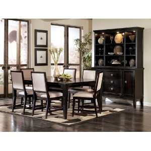  Suite Rectangular Extension Leg Table Dining Room Set by Ashley 