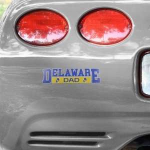    NCAA Delaware Fightin Blue Hens Dad Car Decal: Sports & Outdoors