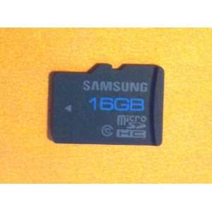   Samsung 16GB Class 10 MicroSD Card with Adapter and Case Electronics