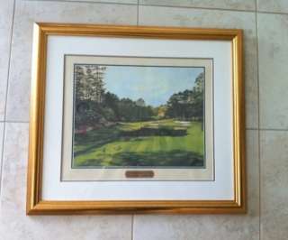 FRAMED Masters Augusta Golf Club Print 16th Hole NEW  