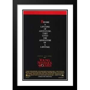  Young Sherlock Holmes 32x45 Framed and Double Matted Movie 