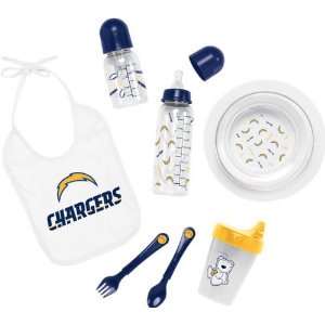 San Diego Chargers Newborn Necessities Gift Set  Sports 