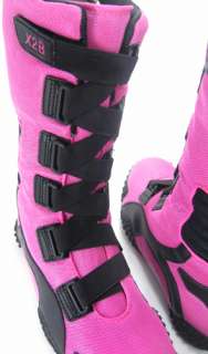 BRIGHT PINK Boxing Workout Wrestling WOMEN Boots  