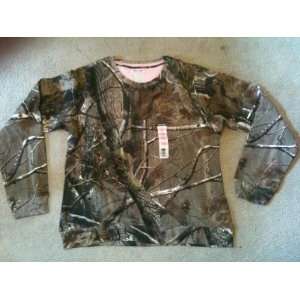 Realtree Ladies Camouflage Hunting Sweatshirt   XL (16 18)  