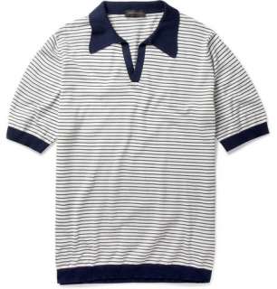   Polos  Short sleeve polos  Perry Sea Island Cotton Polo Shirt