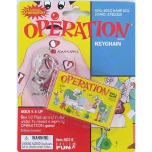  Basic Fun Mini Game Operation Keychain Toys & Games