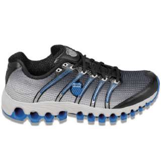 Athletics K Swiss Mens Tubes Run 100 Black Fade/Brlnt Blu Shoes 