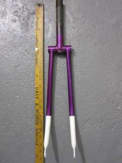 ANTIQUE BICYCLE BIKE RALEIGH PURPLE FRONT FORK NOS  
