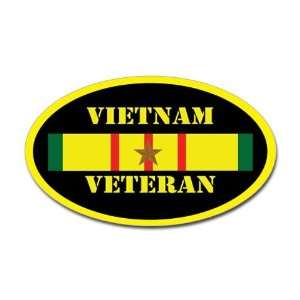  Vietnam Veteran Sticker Oval Military Oval Sticker by 