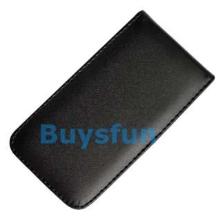 Leather Flip Vertical Case for iPod Touch 4 4G 4TH Gen  