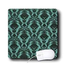   Décor II   Black Formal With Turquoise   Mouse Pads Electronics