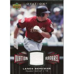   Deck Ovation Apparel #LB Lance Berkman Jersey Sports Collectibles