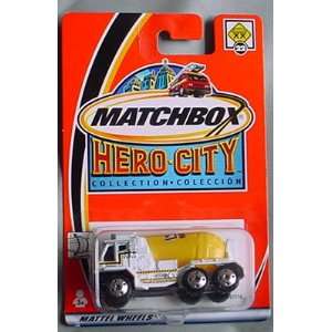  Matchbox Hero City Cement Mixer #22 WHITE: Toys & Games