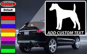 Terrier Smooth Fox Terrier Wall Car Vinyl Decal Sticker  