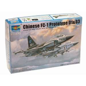  1/72 Chinese FC 1 Prototype 01 & 03 Aircraft Toys & Games