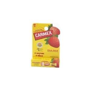  Carmex Click Sticks Lip Balm Strawberry 12 Count Beauty
