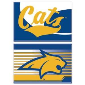  MONTANA STATE BOBCATS OFFICIAL LOGO MAGNET 2 PACK Sports 