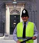 1980s british bobby police hat high viz fancy dress kit