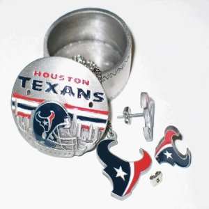  Houston Texans 4 in 1 Trinket Box