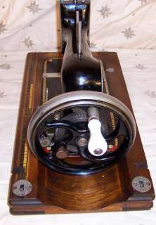 Antique Kohler Hand Crank Sewing Machine 1/2 sized Baby Kohler Saxonia 