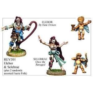   Fantasy   Elves Elfen Revenant Elebor And Selebrae (4) Toys & Games