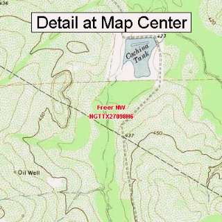   Map   Freer NW, Texas (Folded/Waterproof)