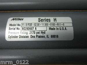 Miller H 61R2B 02.00 11.000 0100 N11 Hydraulic Cylinder  