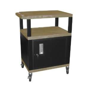  Luxor Tan Cart 34 With Black Tuffy Cabinet Electronics