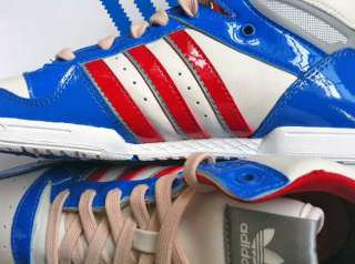 Adidas M Attitude Sleek W Schuhe Sneaker Gr.38 42.5 weiß blau 