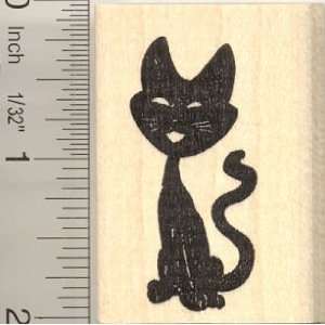  Black Cat Rubber Stamp Arts, Crafts & Sewing